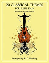  20 Classical Themes for Flute Solo with Piano Accompaniment P.O.D cover